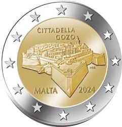 2 Euro Malta 2024 - Ċittadella Gozo