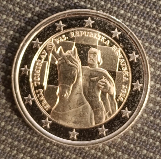 2 Euro Kroatien 2025 - 1100 Jahre Königreich Kroatien