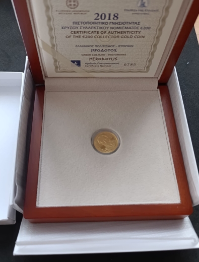 200 Euro Gold Griechenland 2018 - Herodotos