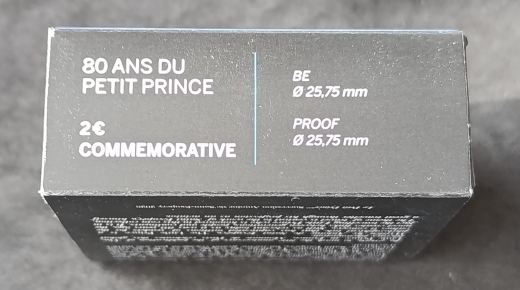 2 Euro Frankreich Proof 2026 - Der Kleine Prinz - PP - Proof Münze