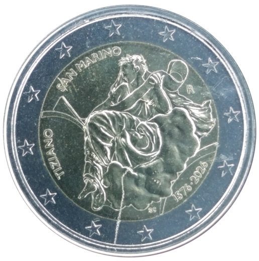 2 Euro San Marino 2026 - 450. Todestag von Tizian