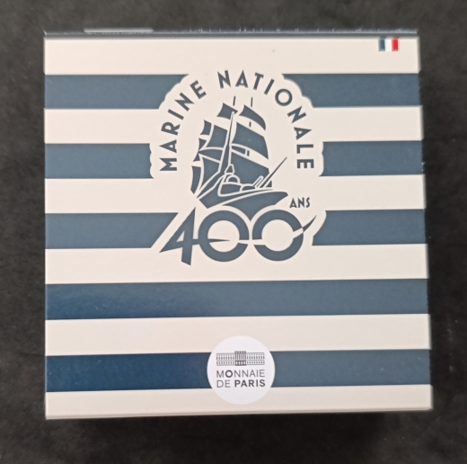 2 Euro Proof Frankreich 2026 ( Marine ) - Mit Farbe