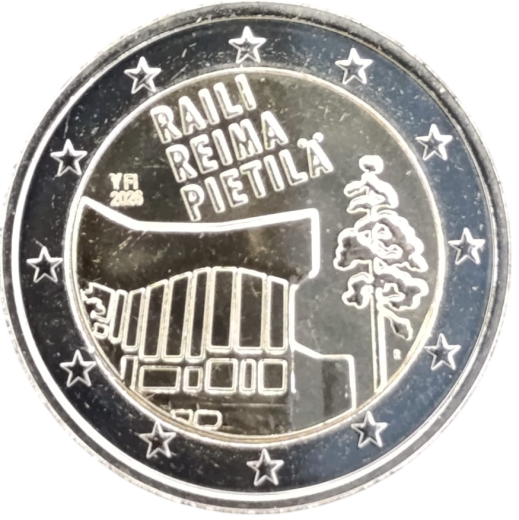 2 Euro Finnland 2026 - Raili und Reima Pietilä