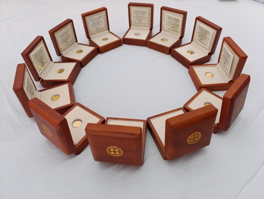 12x 100 Euro Gold Griechenland 2014-2025 KOMPLETT * Olympische Götter PP COA Set
