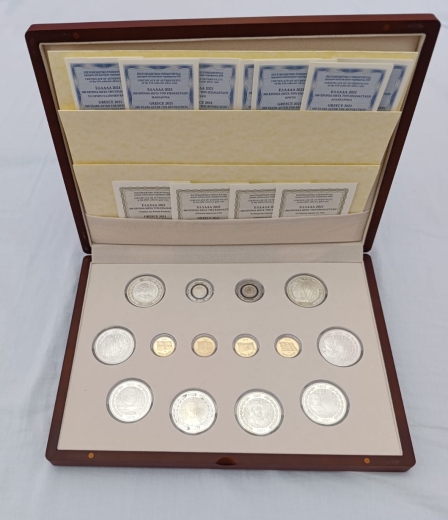 Prestige-Komplettsammlung Griechenland 2021 (200 Jahre Griechische Revolution 1821–2021