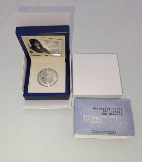 10 Euro Silber Griechenland 2024 - Marterdörfer und Städte