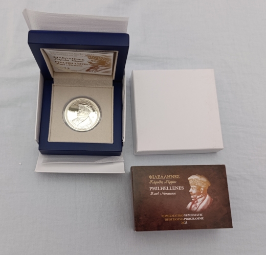10 Euro Silber Griechenland 2023 - Karl von Normann-Ehrenfels