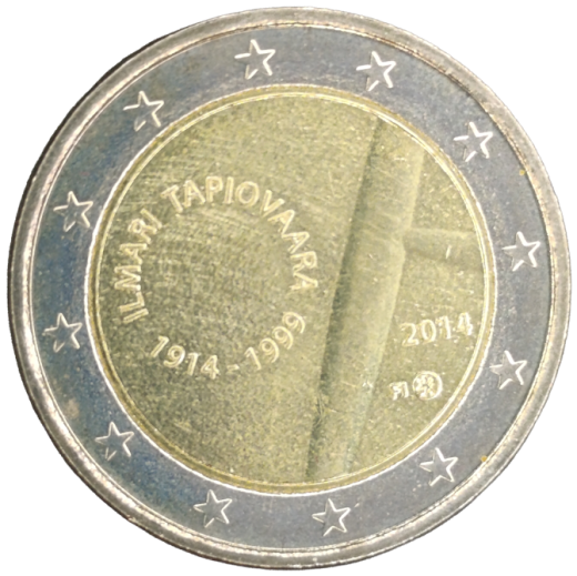 2 Euro Finnland 2014 - 100. Geburtstag von Ilmari Tapiovaara