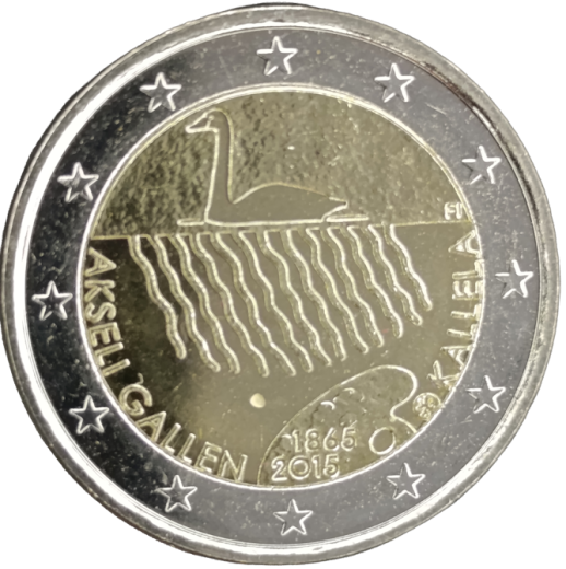2 Euro Finnland 2015 - 150. Geburtstag von Akseli Gallen-Kallela