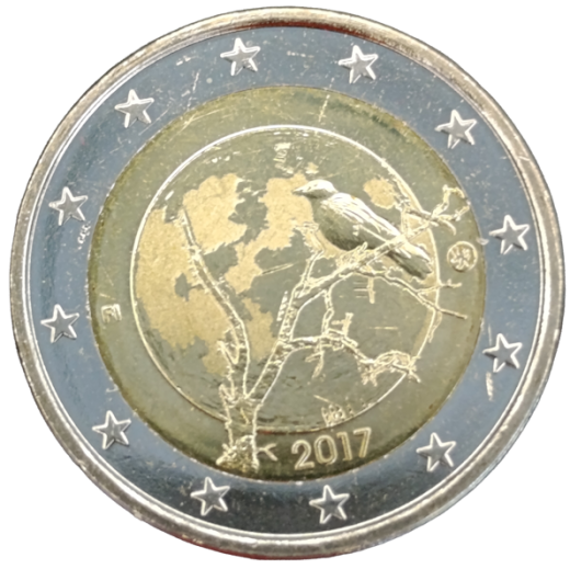 2 Euro Finnland 2017 - Finnische Natur