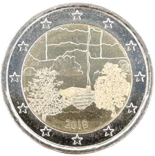 2 Euro Finnland 2018 - Finnische Saunakultur
