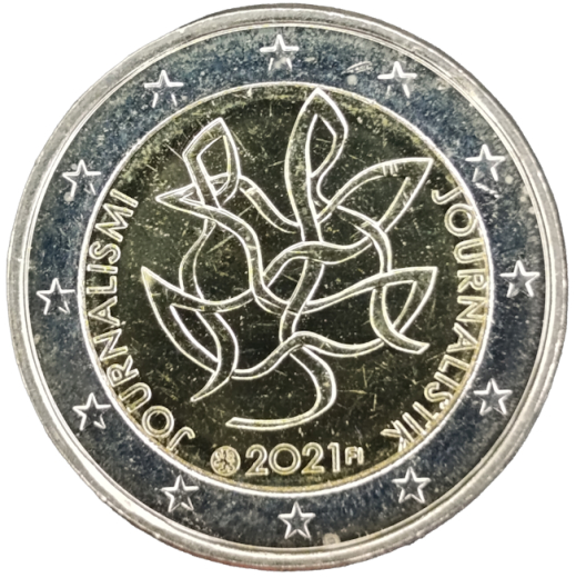 2 Euro Finnland 2021 - Journalismus und offene Kommunikation zur Unterstützung der finnischen Demokratie