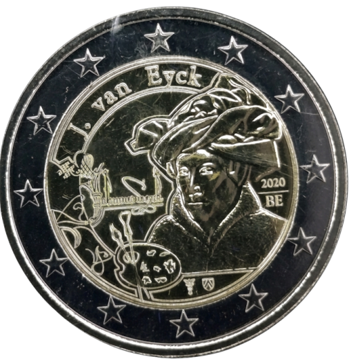 2 Euro Belgien 2020 - Jan van Eyck