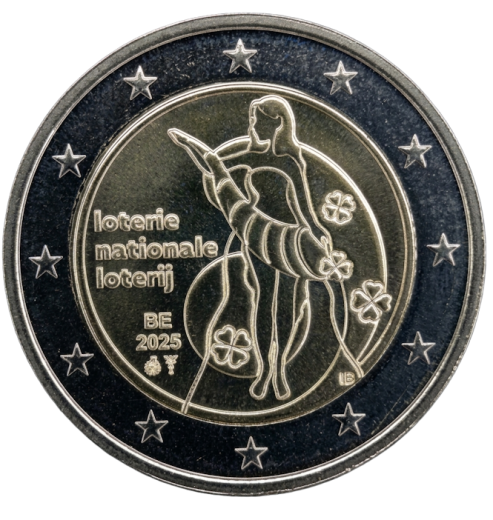 2 Euro Belgien 2025 - Belgische Nationallotterie