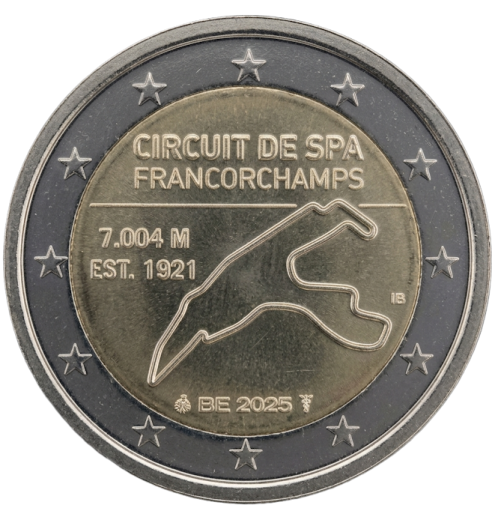2 Euro Belgien 2025 - Rennstrecke Spa-Francorchamps