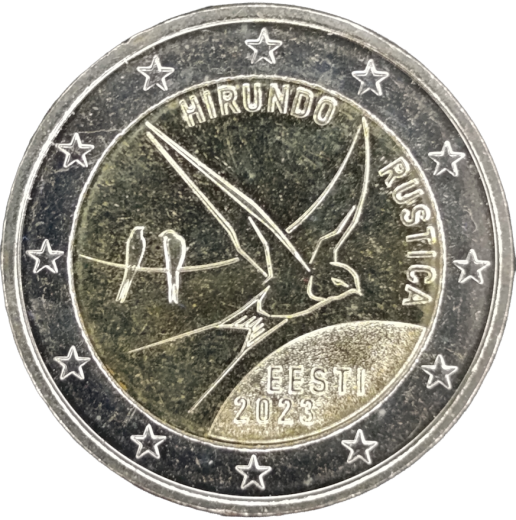 2 Euro Estland 2023 - Estnischer Nationalvogel
