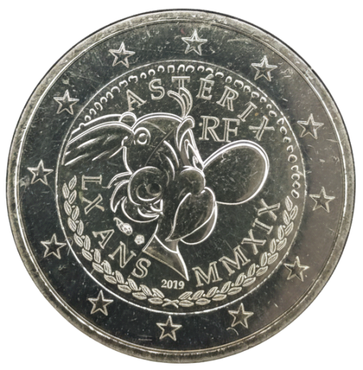 2 Euro Frankreich 2019 - 60. Jahrestag von Asterix
