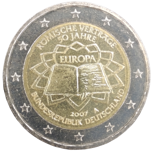 2 Euro Deutschland 2007 - 50. Jahrestag der Römischen Verträge