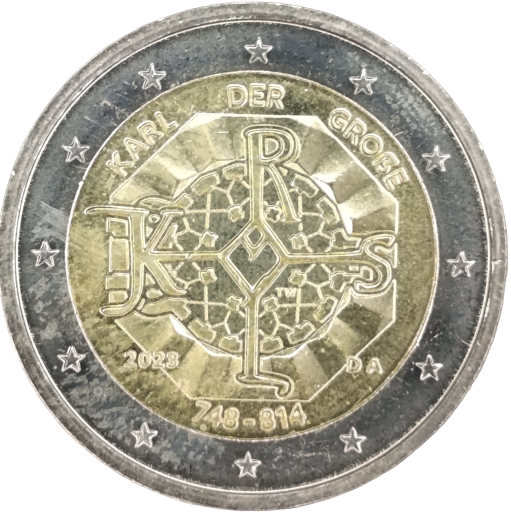 2 Euro Deutschland 2023 - 1275. Jahrestag der Geburt Karls des Großen