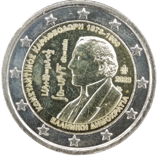 2 Euro Griechenland 2023 - 150. Geburtstag von Konstantinos Karatheodoris