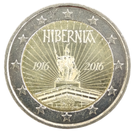2 Euro Irland 2016 - 100. Jahrestag des Osteraufstands