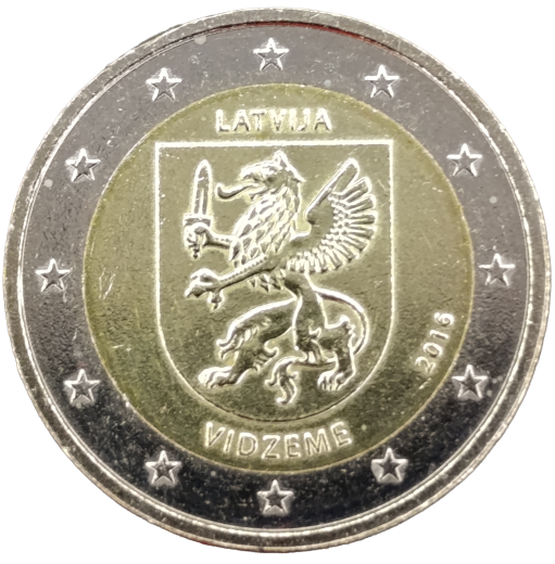 2 Euro Lettland 2016 - Vidzeme