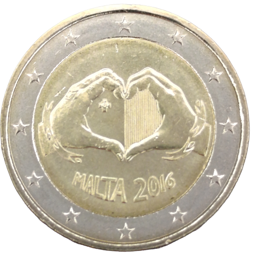 2 Euro Malta 2016 - Liebe