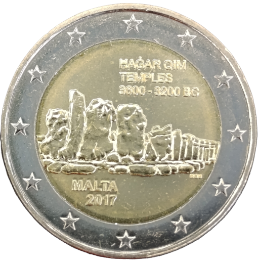 2 Euro Malta 2017 - Ħagar Qim Temples
