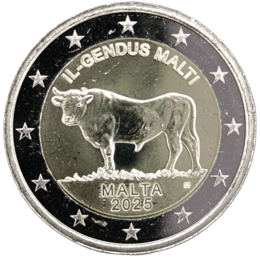 2 Euro Malta 2025 - Ochse