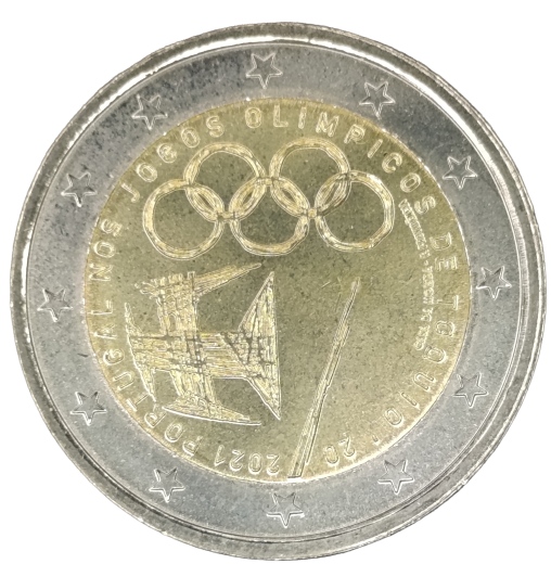 2 Euro Portugal 2021 - Portugals Teilnahme an den Olympischen Spielen Tokio 2020