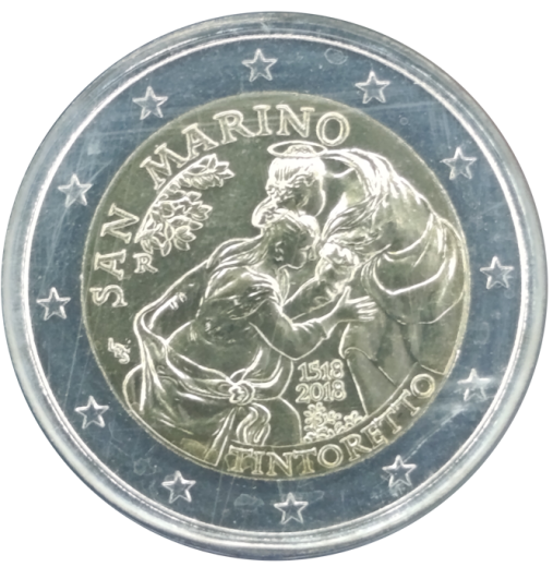 2 Euro San Marino 2018 - 500. Geburtstag von Tintoretto