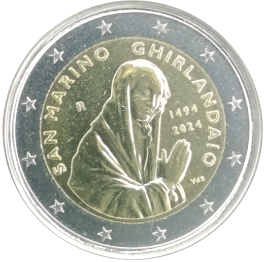 2 Euro San Marino 2024 - 530. Todestag von Ghirlandaio