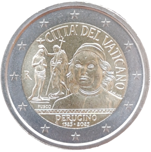 2 Euro Vatikan 2023 - 500. Todestag von Pietro Perugino