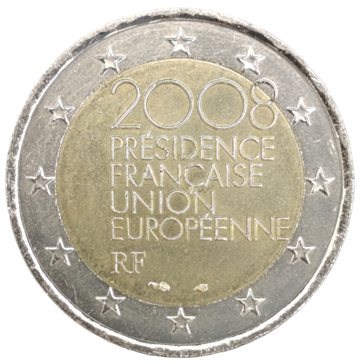 2 Euro Frankreich 2008 - Französische EU-Ratspräsidentschaft