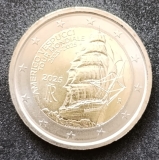 2 Euro Lose Münze Italien 2025 - Americo Vespucci - Weltreise - STGL