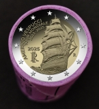 2 Euro Rolle Italien 2025 - Americo Vespucci - Weltreise