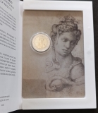 2 Euro San Marino 2025 - 550. Geburtstag von Michelangelo im Klappfolder