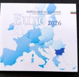 KMS Folder Bulgarien 1 Cent - 2 Euro 2026 - Ausgegeben von BCL
