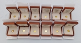 12x 100 Euro Gold Griechenland 2014-2025 KOMPLETT * Olympische Götter PP COA Set 12x 100 Euro Gold Griechenland 2014-2025 KOMPLETT * Olympische Götter PP COA Set