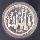 6 Euro Silber Griechenland 2025 - 100 Jahre Bildhauer Takis