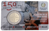 2 Euro Belgien 2014 - 150 Jahre Belgisches Rotes Kreuz