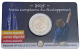 2 Euro Belgien 2015 - Europäisches Jahr der Entwicklung
