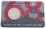 2 Euro Belgien 2018 - 50. Jahrestag der Ereignisse vom Mai 1968 in Belgien