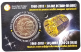 2 Euro Belgien 2018 - 50. Jahrestag des Starts des ESRO-2B-Satelliten