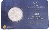 2 Euro Belgien 2021 - 500 Jahre Münzordnung aus der Regierungszeit Karls V.