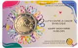 2 Euro Belgien 2024 - Kampf gegen Krebs in Belgien