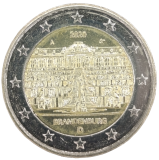 2 Euro Deutschland 2020 - Bundesland Brandenburg, Schloss Sanssouci in Potsdam (Bundesländer I)