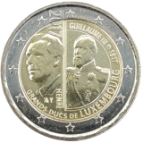 2 Euro Luxemburg 2017 - 200. Geburtstag von Großherzog Wilhelm III.