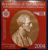 2 Euro San Marino 2004 - 100. Jahrestag der Feierlichkeiten zu Ehren von Bartolomeo Borghesi