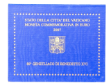 2 Euro Vatikan 2007 - 80. Geburtstag Seiner Heiligkeit Papst Benedikt XVI.